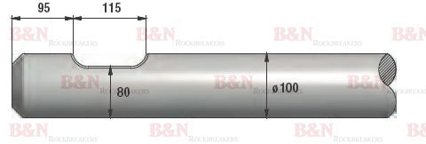 Atlas Copco MB700/MB800 Chisel