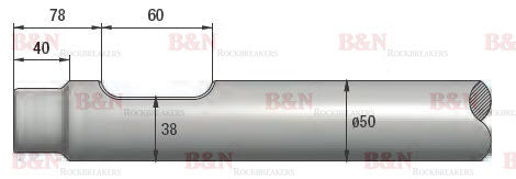 Everdigm EHB03 Chisel