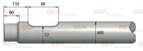 Everdigm EHB05 Chisel