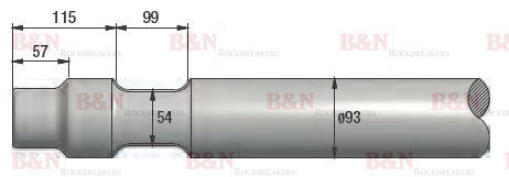Everdigm EHB10 Chisel
