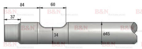 Hanwoo RHB301V Chisel