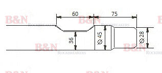 D&A 8V Chisel