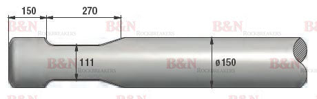 Atlas Copco HB2200 Chisel