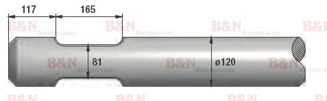 Krupp HM780 Chisel