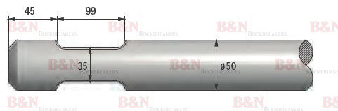 Atlas Copco SB150/SB152 Chisel