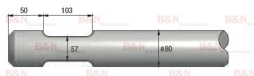 Atlas Copco SB300 / SB302 Chisel