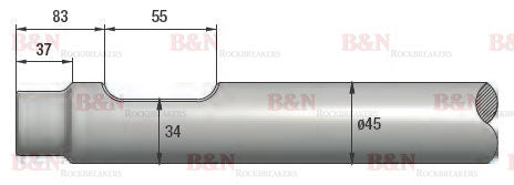 Prodem Prb008 Chisel Prodem PRB010 Chisel – Rockbreaker Chisels