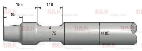 FRD Furukawa F12 Chisel
