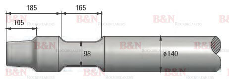 FRD Furukawa F27 Chisel