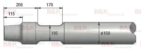FRD Furukawa F35 Chisel