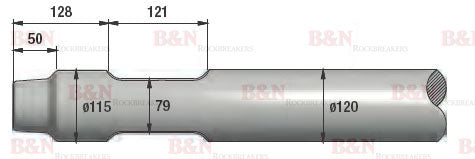 FRD Furukawa FXJ175 Chisel