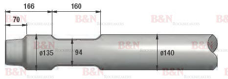FRD Furukawa FXJ275 Chisel