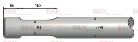Indeco HB12 Chisel