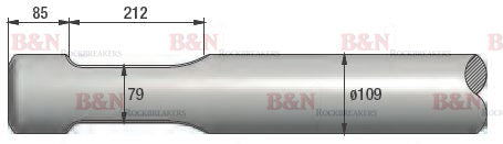 Indeco HB19 Chisel