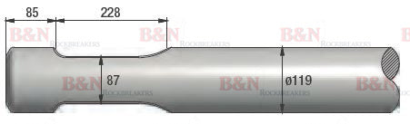 Indeco HP2000 Chisel