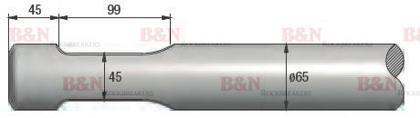 Indeco HB5 Chisel