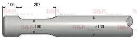 Indeco HP2500 Chisel