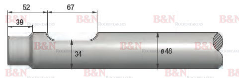 Krupp HM60V Chisel