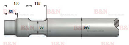 MSB SAGA 120 Chisel