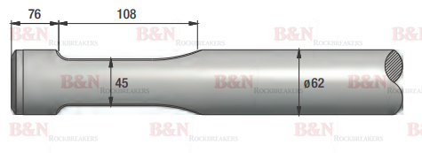 Montabert M85/90 Chisel