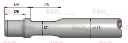 Montabert M900 Chisel
