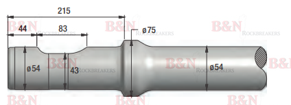 Montabert SC16 Chisel