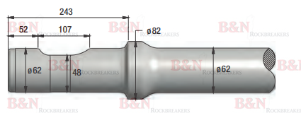 Montabert SC22 Chisel