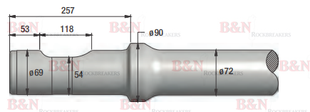 Bobcat B980 Chisel