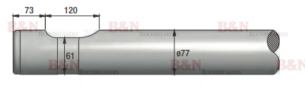 Montabert SC36 Chisel