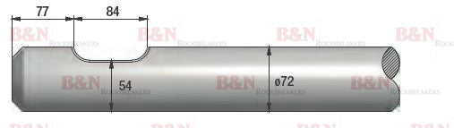Rammer BR555 Chisel