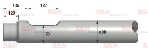 JCB HM460 Chisel