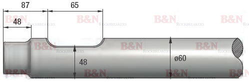 Soosan SB35 Chisel