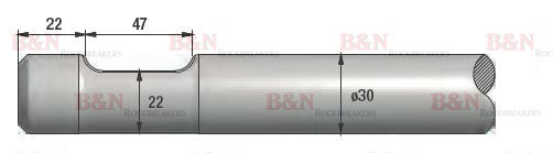 Dehaco DHB35 Chisel