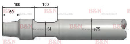 Toku TNB-4E/5M Chisel