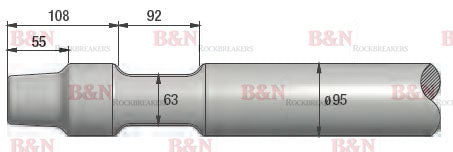 Toku TNB-6E/7M Chisel
