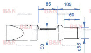 D&A 30V/50v/52v Chisel