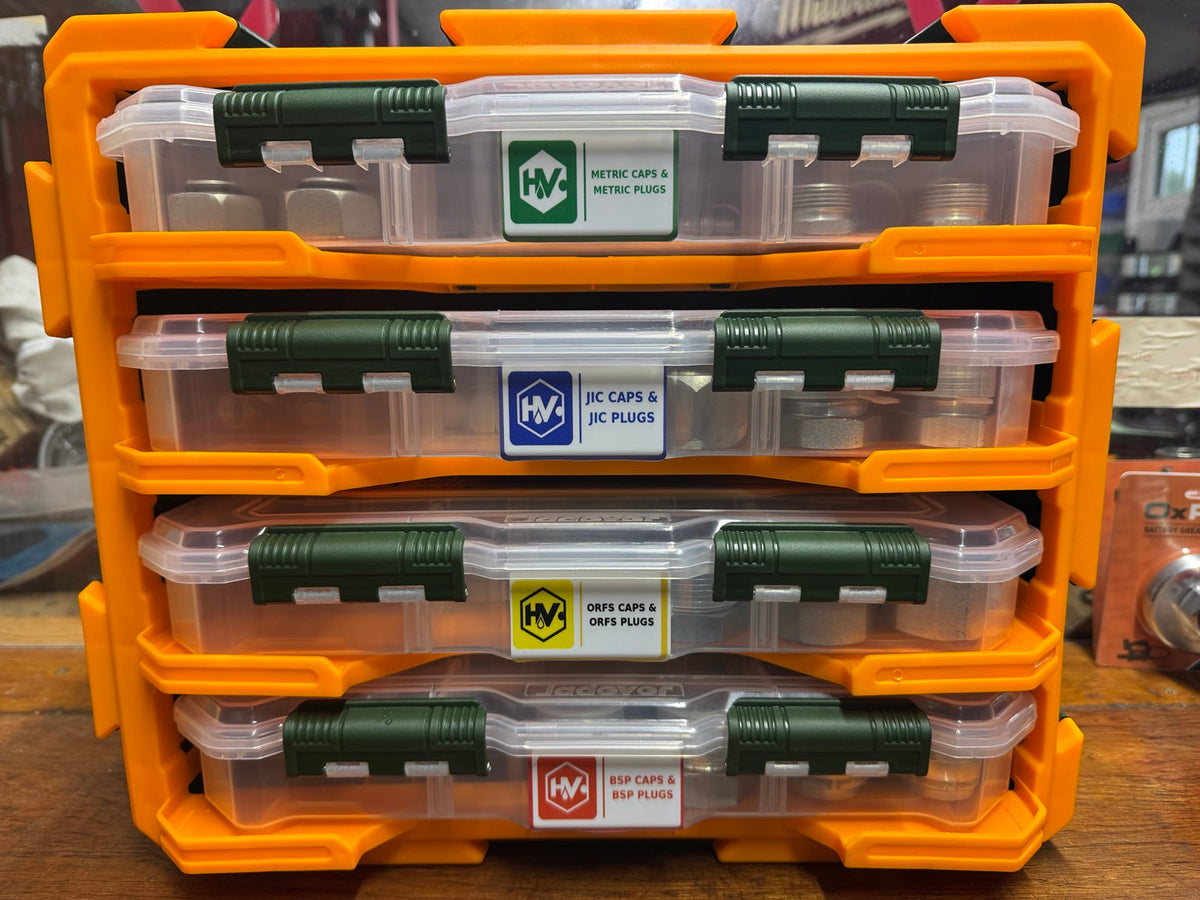 MasterVault complete hydraulic fittings set