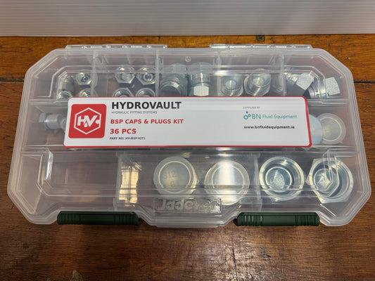 HydroVault BSP caps and plugs kit