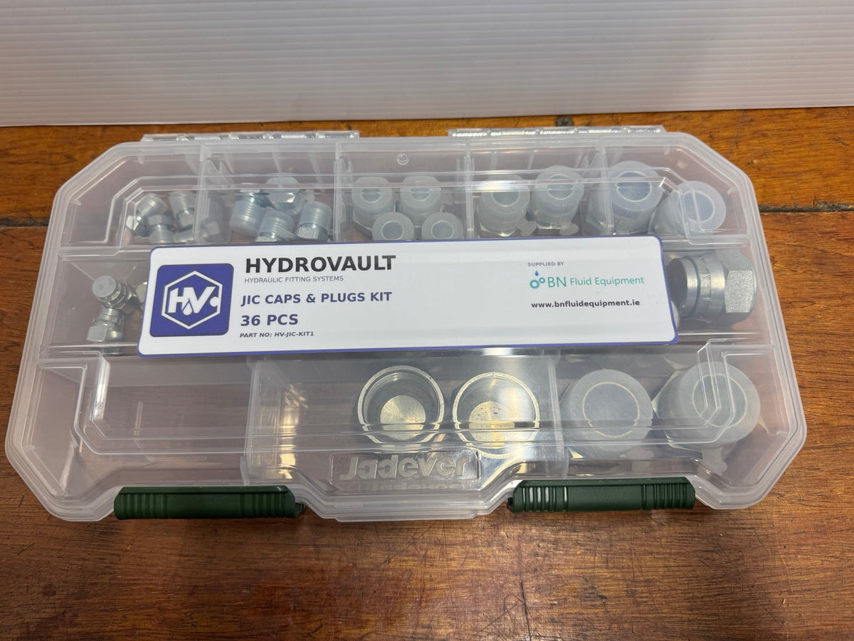 HydroVault JIC caps and plugs kit
